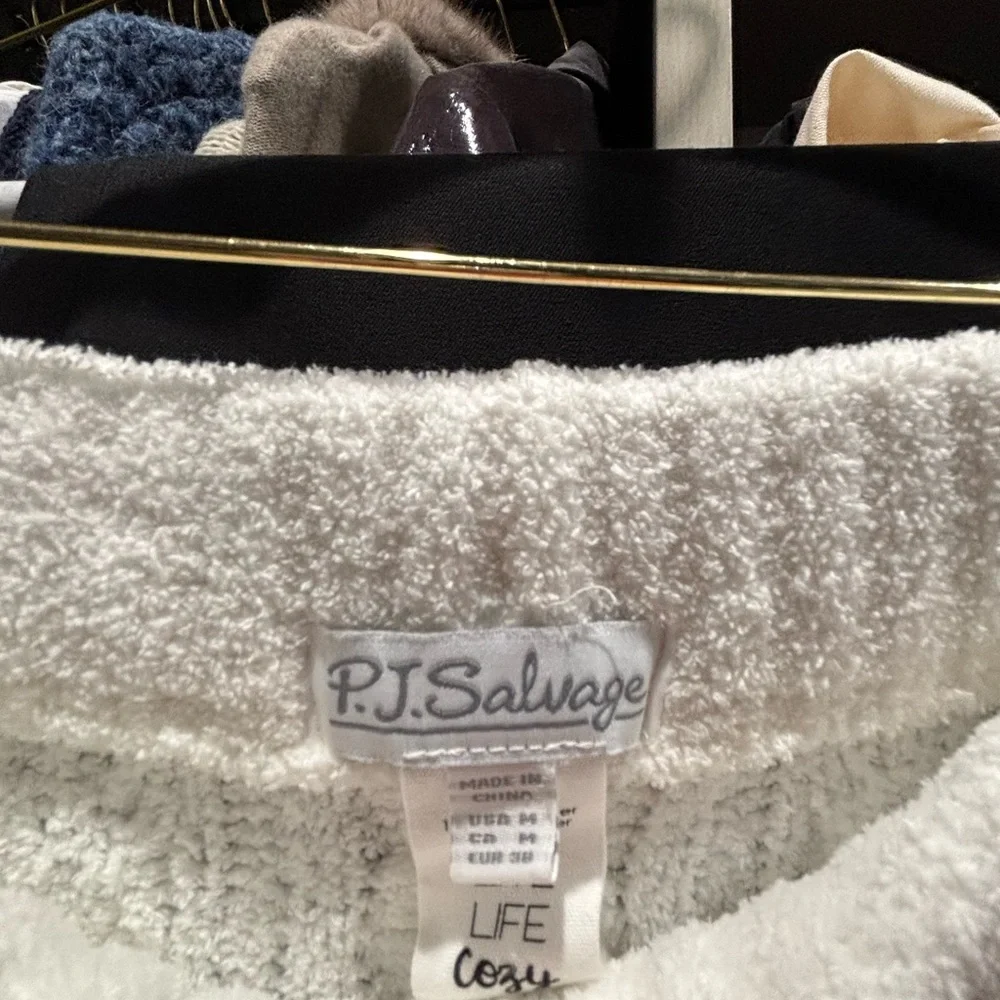 P.J. Salvage Soft White Lounge Pants - Picture 3 of 4
